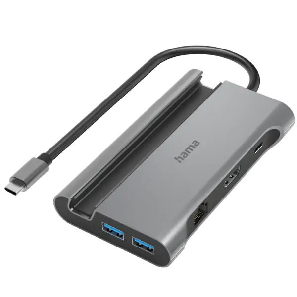 USB-C stanica 3xUSB-A3.1,HDMI,VGA,LAN,USB-C (PD)