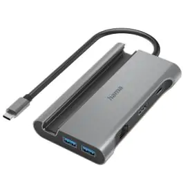 USB-C stanica 3xUSB-A3.1,HDMI,VGA,LAN,USB-C (PD)