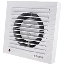 Ventilator fi 100mm 12W 130m3 34db zaklop dvokril