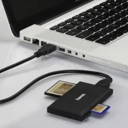 USB 3.0 Multi čitač kartica, SD/microSD/CF/MS,crni
