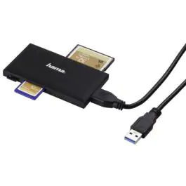 USB 3.0 Multi čitač kartica, SD/microSD/CF/MS,crni