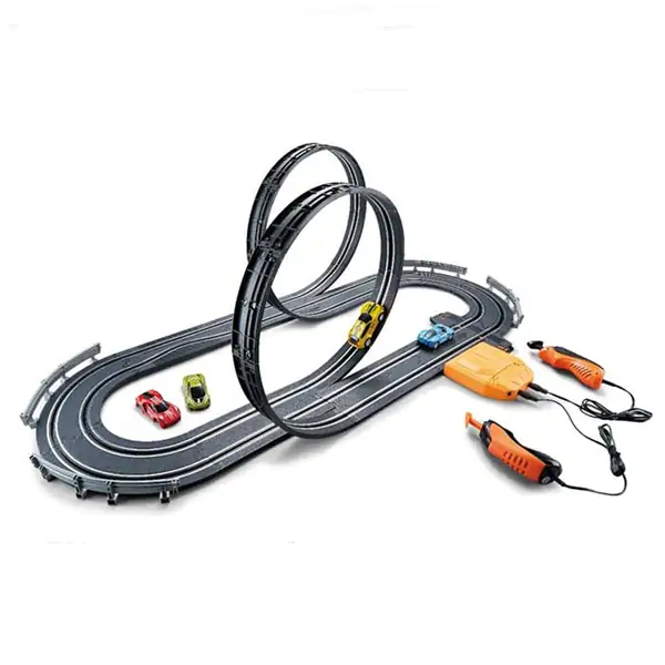 Igračka staza za trkanje na daljinsko upravljanje 394cm