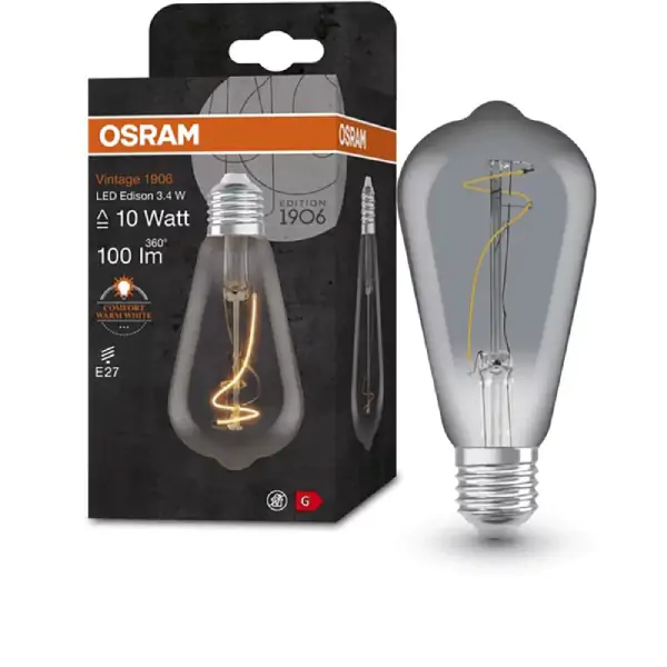 LEDVANCE VINTAGE 1906 LED sijalica EDISON 3,4W E27