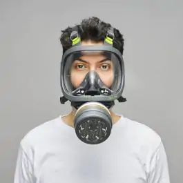 Zaštitna maska od termoplastike za jedan filtar BLS2150