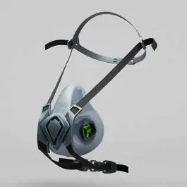 BLS Polumaska od termoplastike NEXT za dva filtera BLS4000NEXTR/M-L