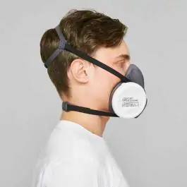 BLS Polumaska od termoplastike NEXT za dva filtera BLS4000NEXTR/M-L