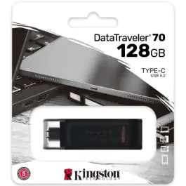Fleš pen 128GB USB-C 3.2 Data Traveler 70 Kingston