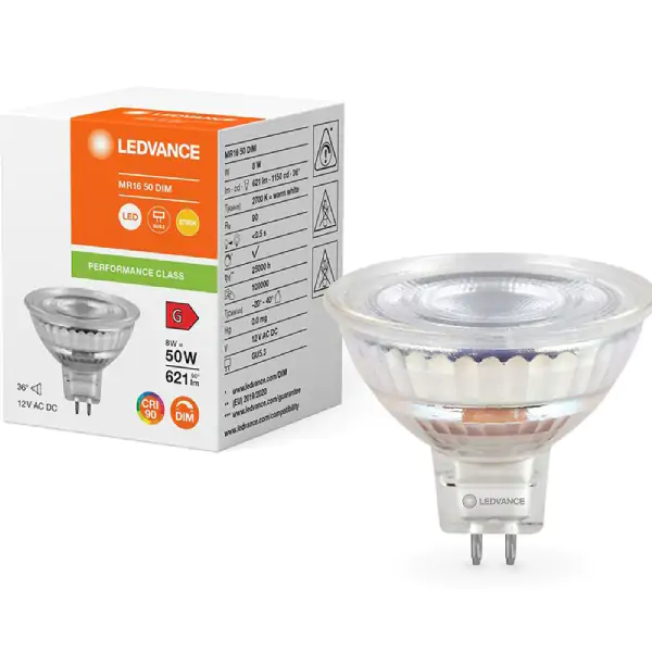Osram led spot sijalica dim MR16 50W 2700k GU5.3