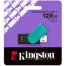 Kingston fleš pen 128GB DataTraveler Exodia S 3.2