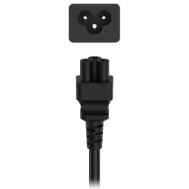 Strujni kabl za laptop - detelina, 2.5m