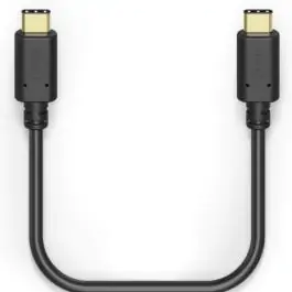 Charging/Data kabl, USB Type-C-USB Type-C, 1m crni