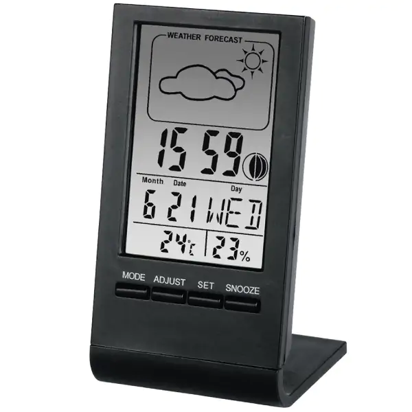 LCD Termometar, sat, kalendar, higrometar TH-100
