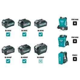 Akumulatorska glodalica XGT RP001GZ Makita