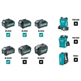 Akumulatorski usisivač CL003GZ 40V XGT Makita