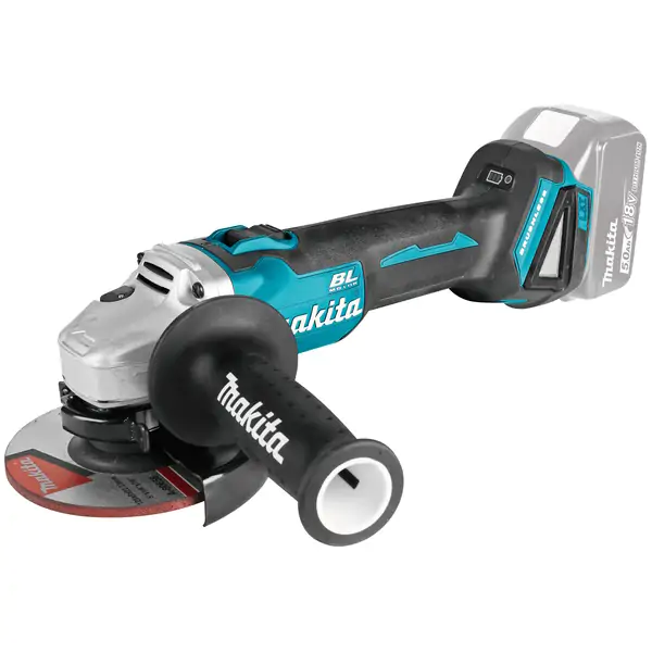 Akumulatorska ugaona brusilica+plastičan kofer DGA504Z Makita