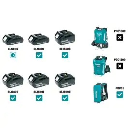 Akumulatorske makaze za živu ogradu bez akumulatora DUH604SZ  Makita