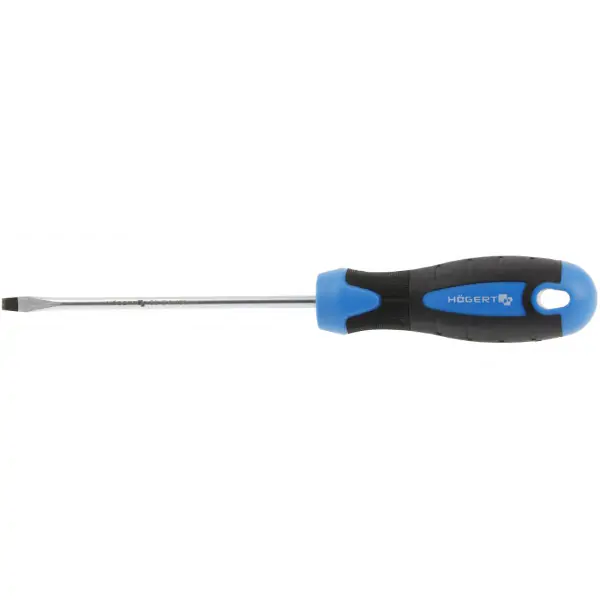 Odvijač ravni 4 x 100 mm, S2 čelik HT1S004 Hoger