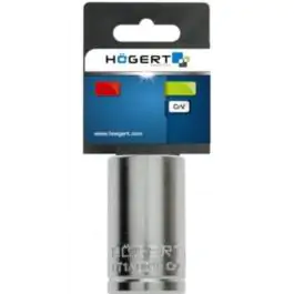 Dugi šesterokutni nasadni ključ 1/2″, 14 mm, CrV  HT1A264 Hogert