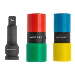 Set udarnih gedora, dvostrani, produžetak 1/2&Prime; HT4R006 Hogert