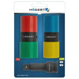 Set udarnih gedora, dvostrani, produžetak 1/2&Prime; HT4R006 Hogert