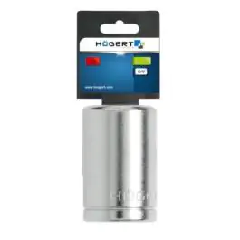 Spline nasadni ključ 1/2″, 19 mm, CrV50BV30, DIN 3121 HT1A419 Hogert
