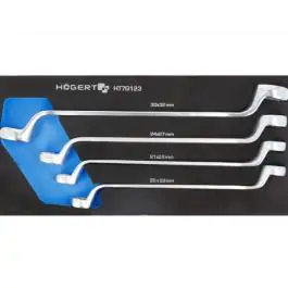 Set dvostrukih viljuškastih ključeva HT7G123 Hogert