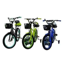 Dečiji bicikl sa pomoćnim točkovima ”Crosser” plava 724-16”