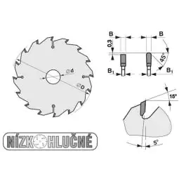 Pilana kružna testera za AL TM 500X4.0X30mm/120z TFZP