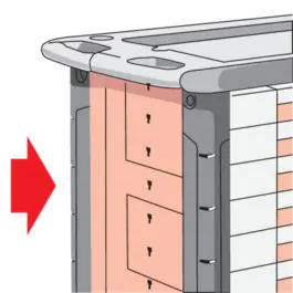 YATO kaseta za alat sa 4 fioke 8YT09152EC