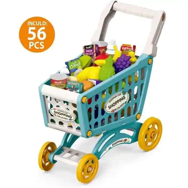 Igračka Kolica za shopping 56 delova