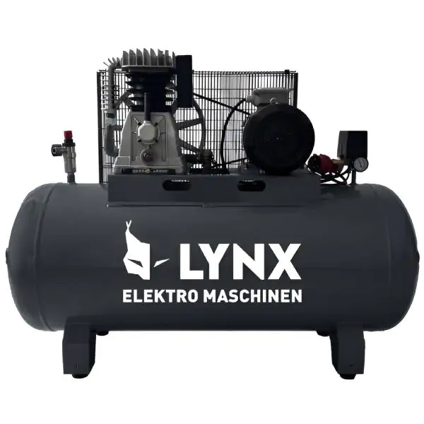 REM POWER klipni kompresor E501/10/270 – 3 kW, 270 L, sa točkovima