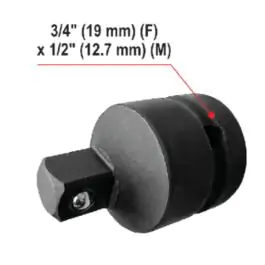 YATO akumulatorski udarni odvijač 18V 3/4 2000NM solo YT82876