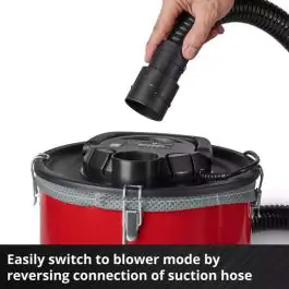 Einhell TC-AV 1830 D usisivač za pepeo 800 W, metalni rezervoar 18 l