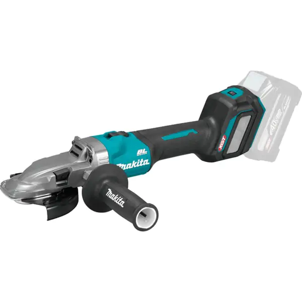 Makita akumulatorska brusilica s ravnom glavom GA055GZ – 40V, 125 mm