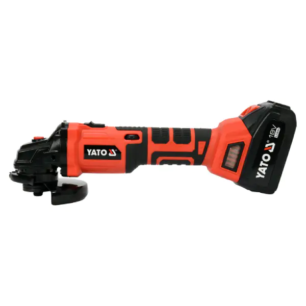 YATO akumlulatorska ugaona brusilica 125 mm 18 V 1bat x 3 Ah YT82829
