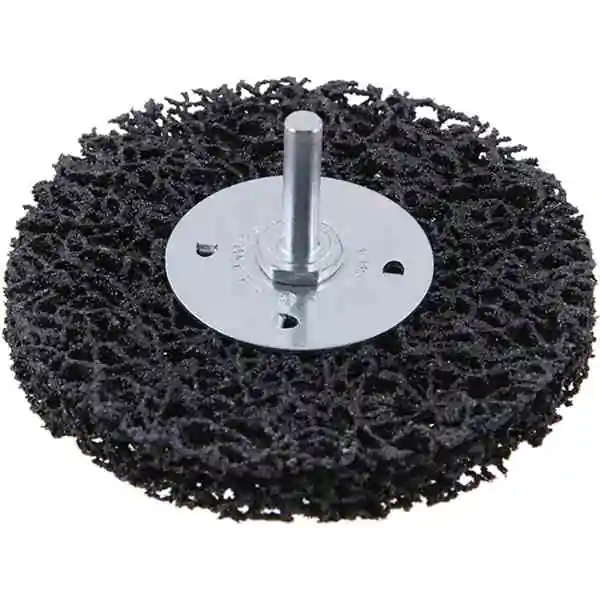 Radijalna najlonska rotaciona četka Levior 100 mm sa prihvatom na osovinu