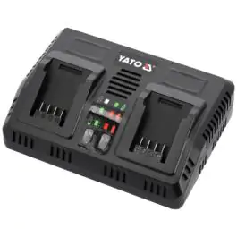 YATO dvostruki punjač baterija 18V PAMET.2.4-4.5A YT-828501