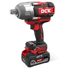 DCK KDPB1718EK akumulatorski udarni zavrtač 3/4" 40 V, 1718 Nm, set sa baterijama i punjačem