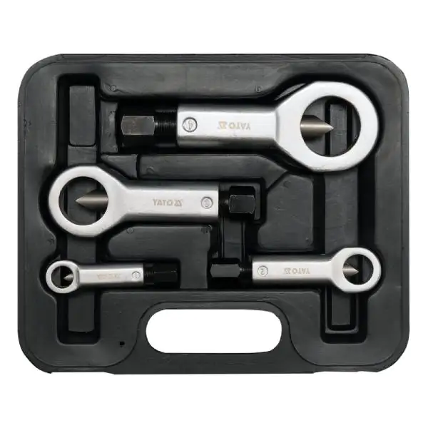 YATO set za sečenje matica 4 dela YT0585