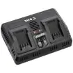 YATO dvostruki punjač baterije 18V 2.2A YT-828499
