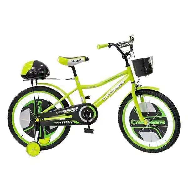 Dečiji bicikl sa pomoćnim točkovima ”Crosser” zelena 724-20” - proizvod na akciji