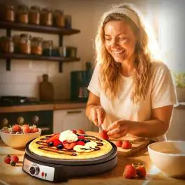 Aparat za palačinke 2 U 1 30cm ADLER AD3093