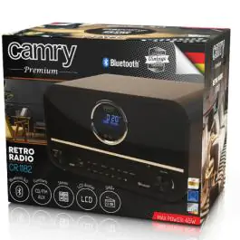 CAMRY CR1182 retro radio bluetooth DAB+ CD USB WMA