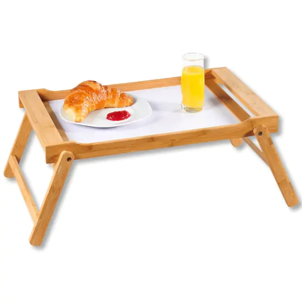 KESPER KSP77605 poslužavnik za serviranje sa sklopivim nogama 59X33X24CM bambus