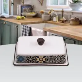 MAESTRO MR20005-45 posuda za puter keramička holiday