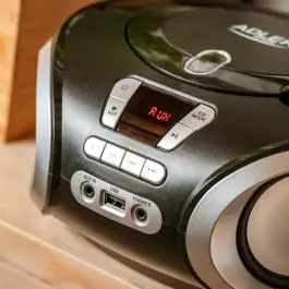 ADLER AD1181BC radio prenosivi CD boombox crno pink