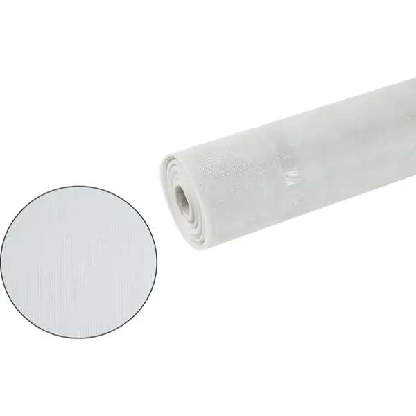 Komarnik od fiberglasa 0,8 x 30 m beli Levior