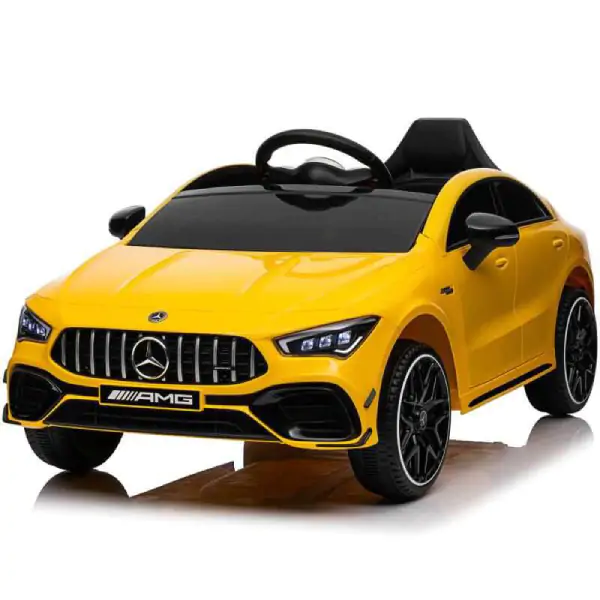 Dečiji auto na akumulator Mercedes CLA 45 AMG 4×4 Žuti Premium Oprema 12746PS