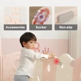 Dečija ogradica siva “Raketa” 160x160 12060PS