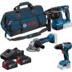 Bosch akumulatorski set alata GSR 18V-65 + GBH 18V-22 + GWS 18V-8 sa 2x4,0Ah akumulatora i torbom 0615A50094 - proizvod na akciji